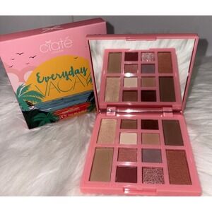Ciaté London Everyday Vacay Eye & Face Palette 0.35 Oz/ 12 New Shades/ NIB